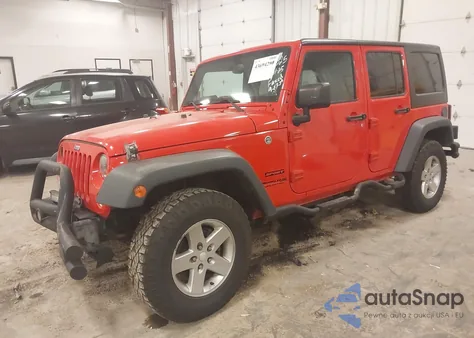 2018 Jeep Wrangler Jk Unlimited Sport from USA, damaged, VIN 1C4BJWDGXJL872525